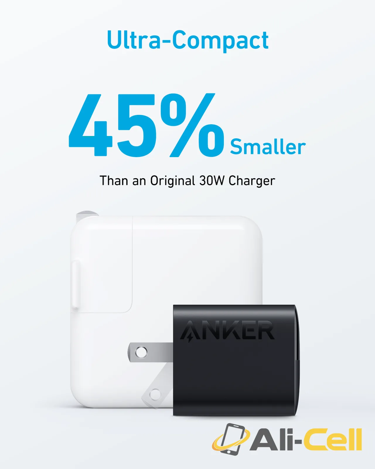 Anker 323 Charger (33W) (Black) — 4