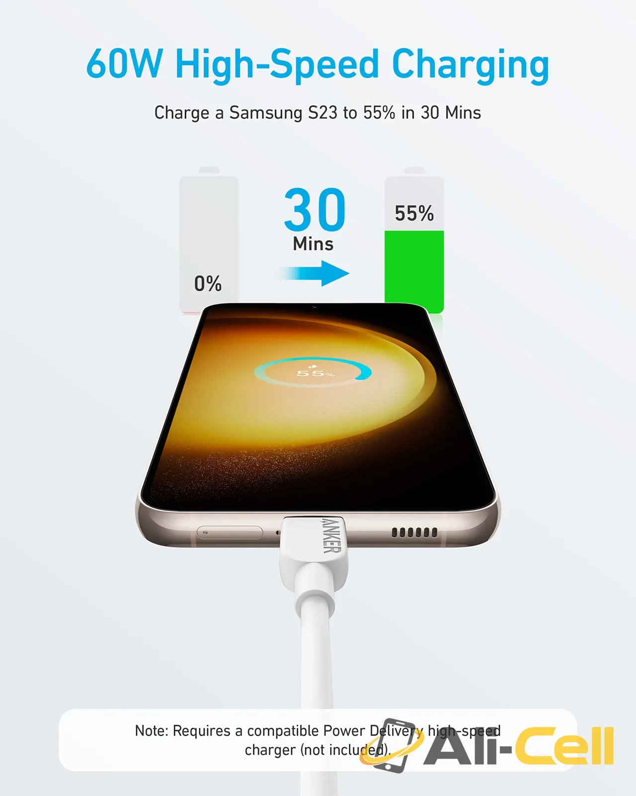 Anker 310 USB-C to USB-C Cable (3 ft) — 2