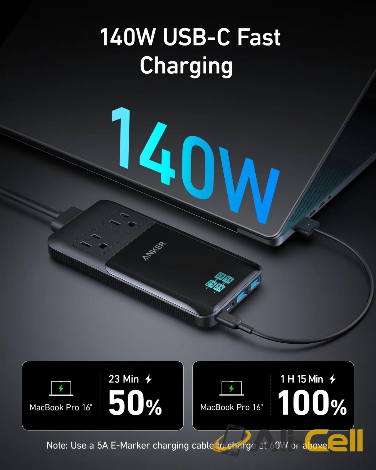 Anker Prime 6-in-1 Charging Station (140W) — 3
