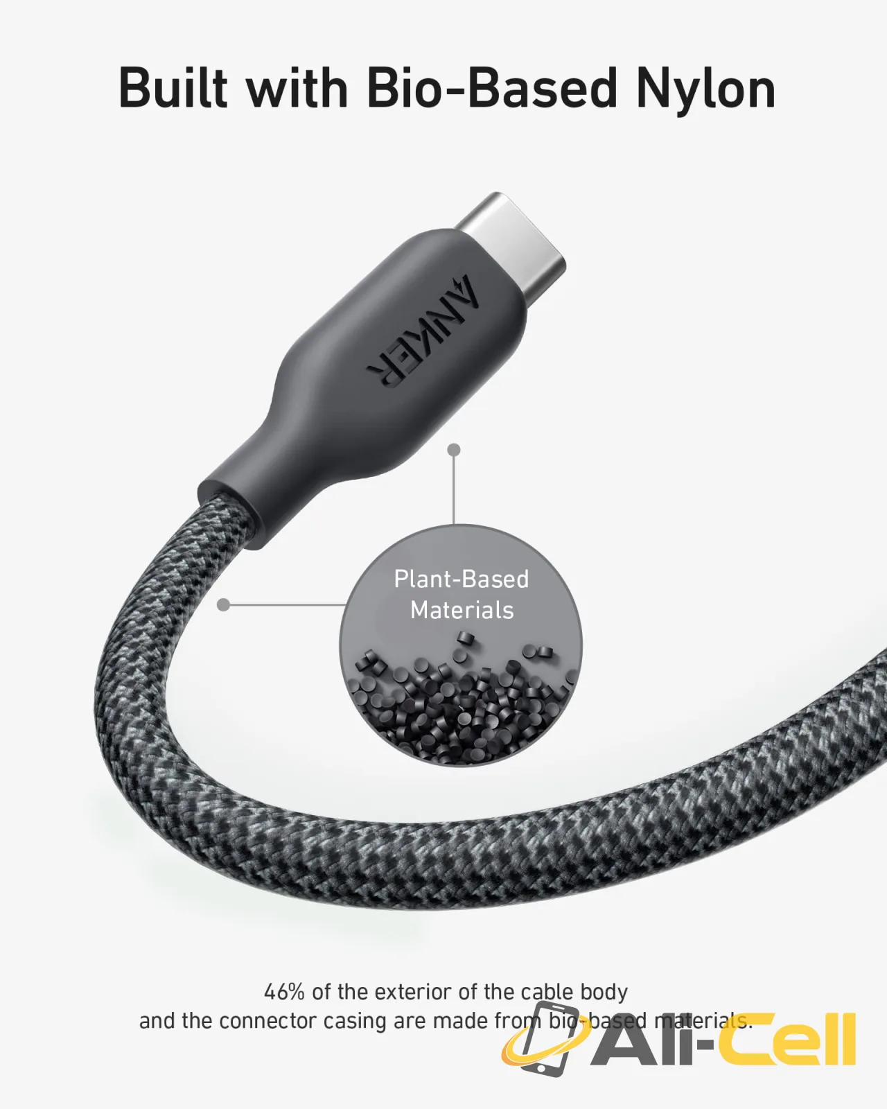 Anker 543 USB C to USB C Cable (240W, 10 ft) — 3