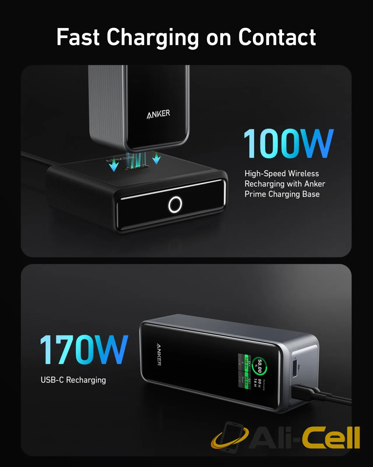 Anker Prime 27,650mAh Power Bank (250W) and 100W Charging Base — 5