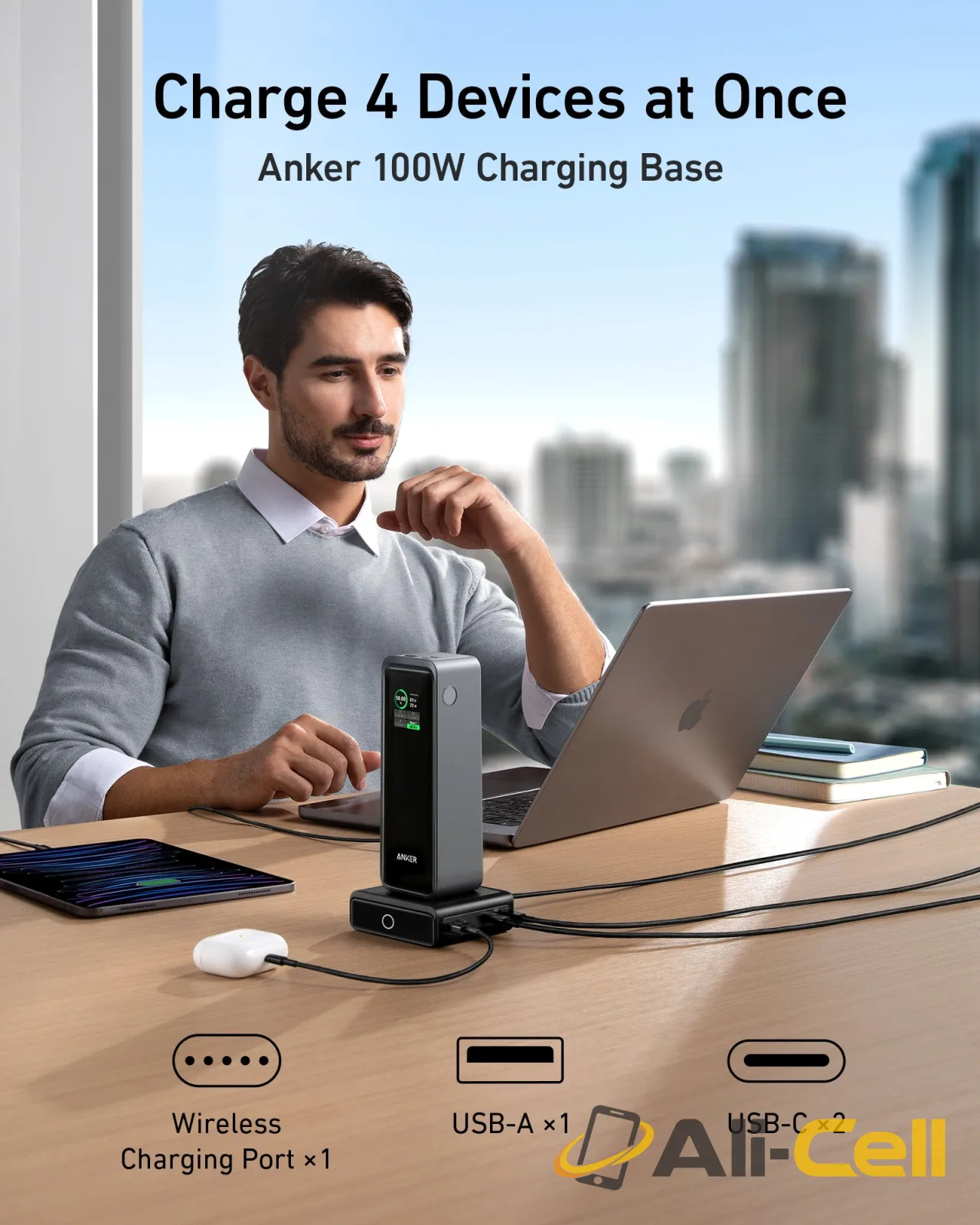 Anker Prime 27,650mAh Power Bank (250W) and 100W Charging Base — 6
