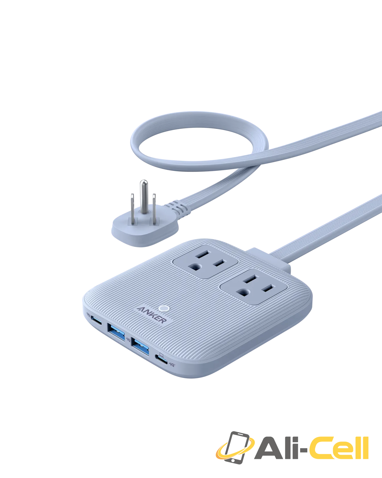 Anker Nano Charging Station (6-in-1, 67W) (Ice Lake Blue)
