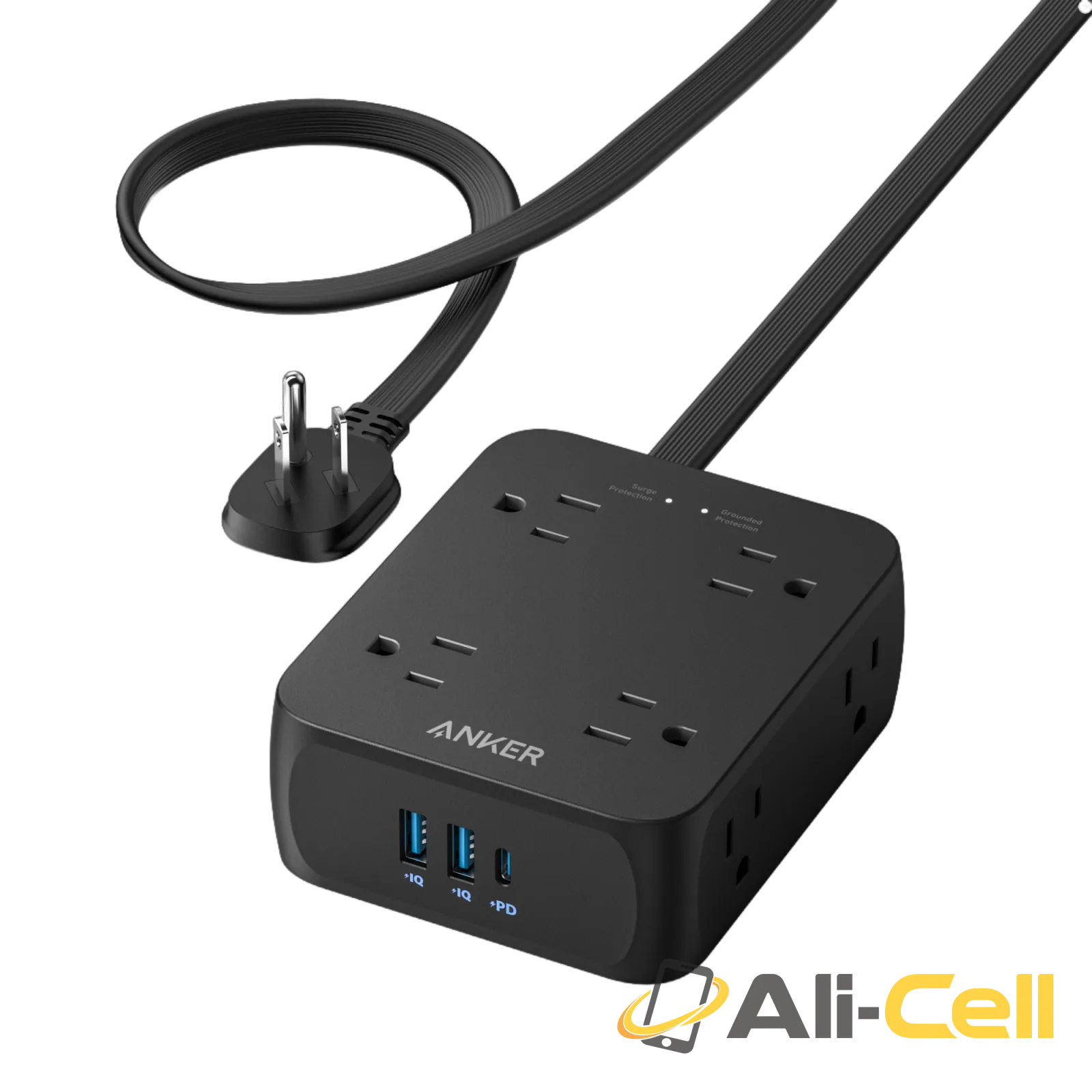 Anker 341 USB Power Strip (Black / 5FT)
