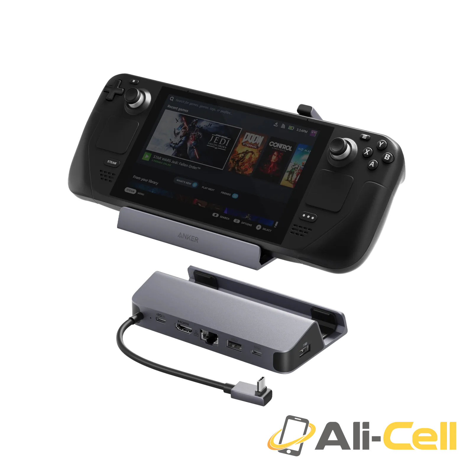 Anker USB-C Hub (6-in-1, For Handheld Game Console)