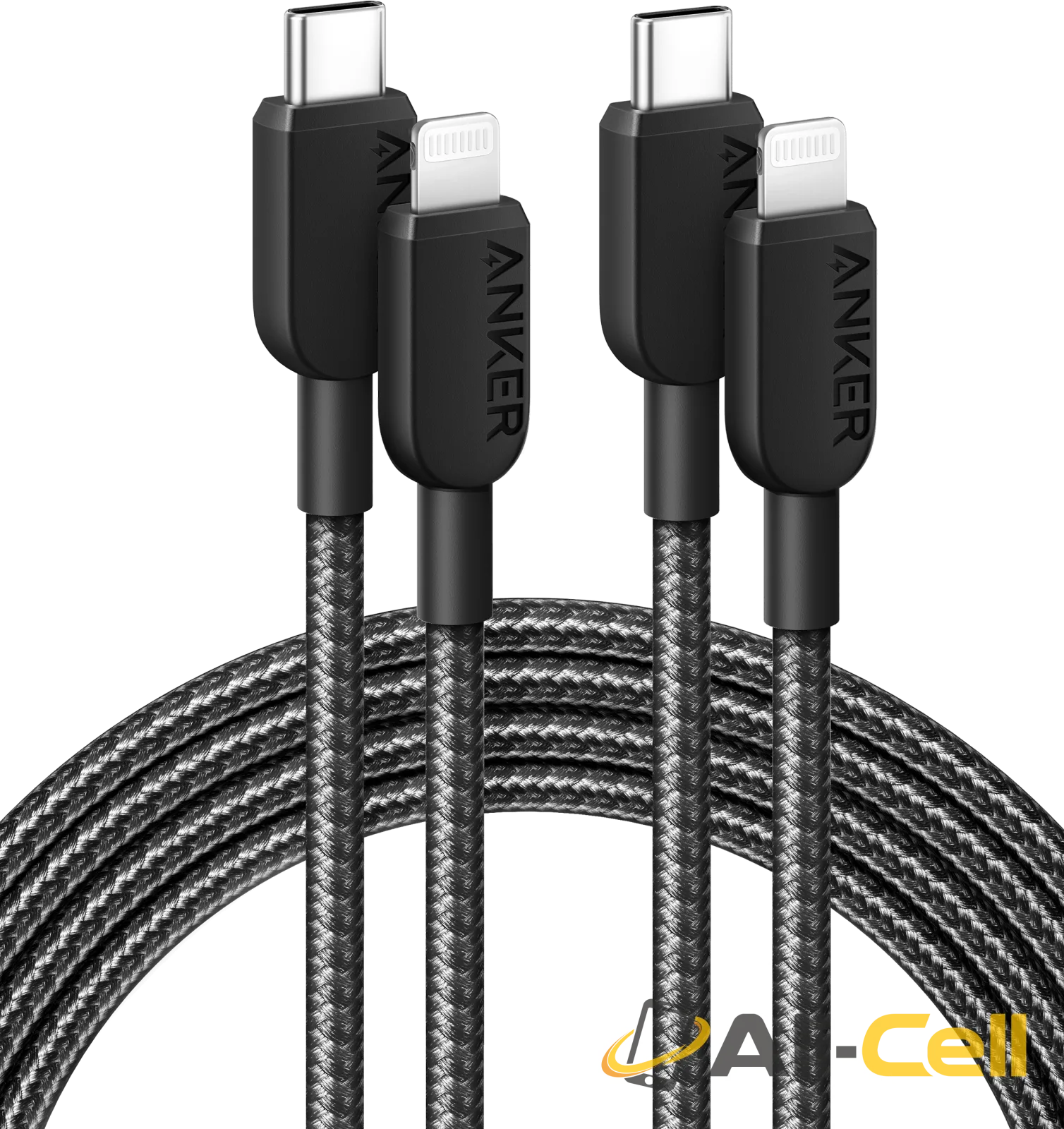 Anker 310 USB-C to Lightning Cable (6 ft, 2-Pack)