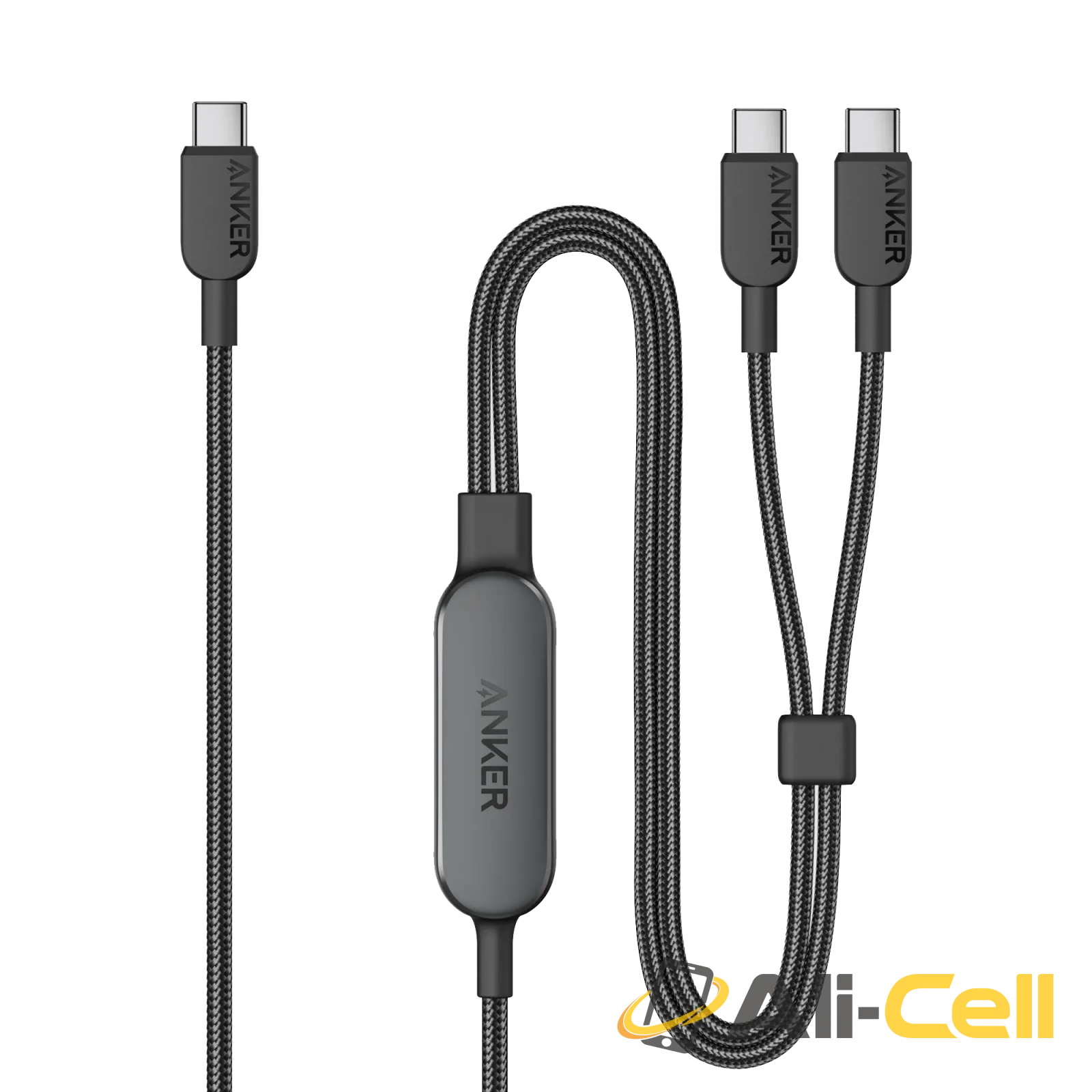 Anker 140W 2-in-1 USB-C to USB-C Cable (6 ft) — 2