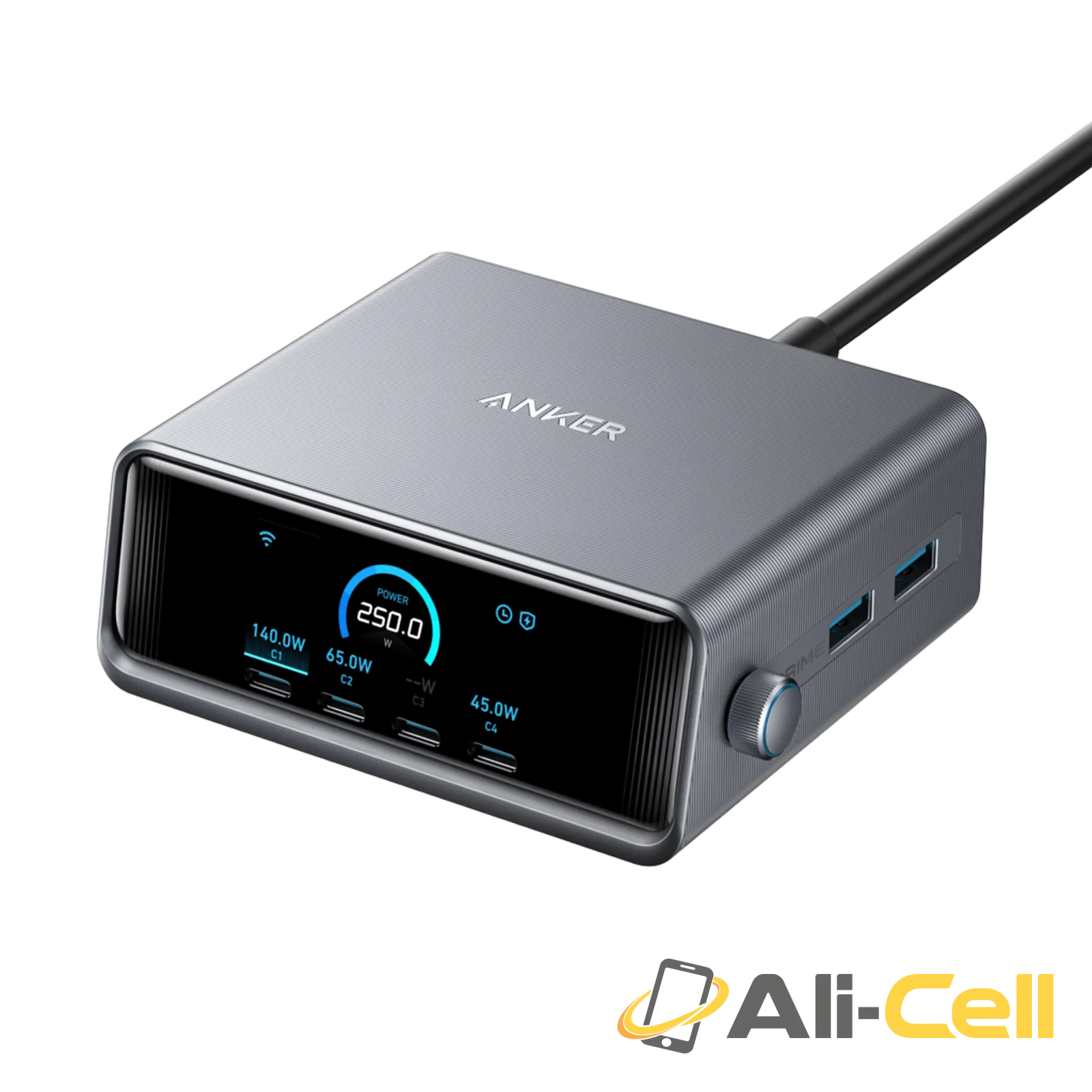 Anker Prime Charger (250W, 6 Ports, GaNPrime)