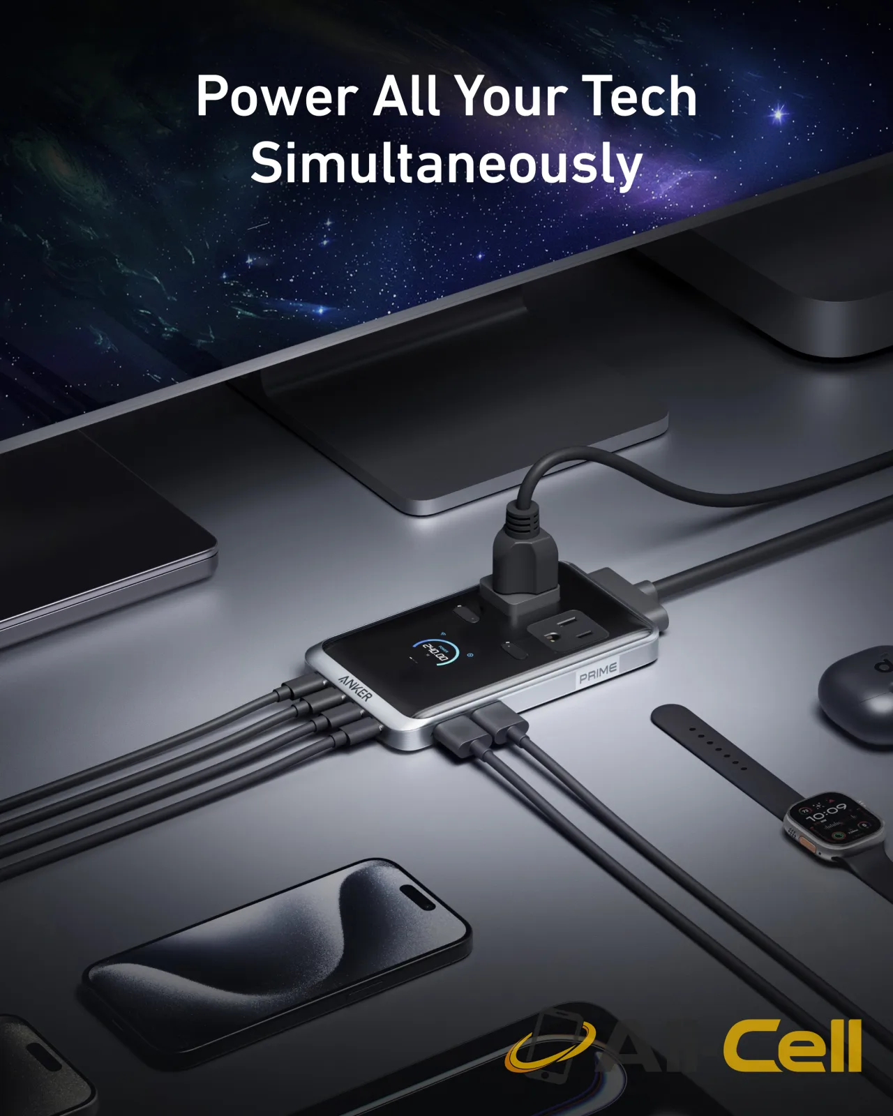Anker Prime Charging Station (8-in-1, 240W) — 3