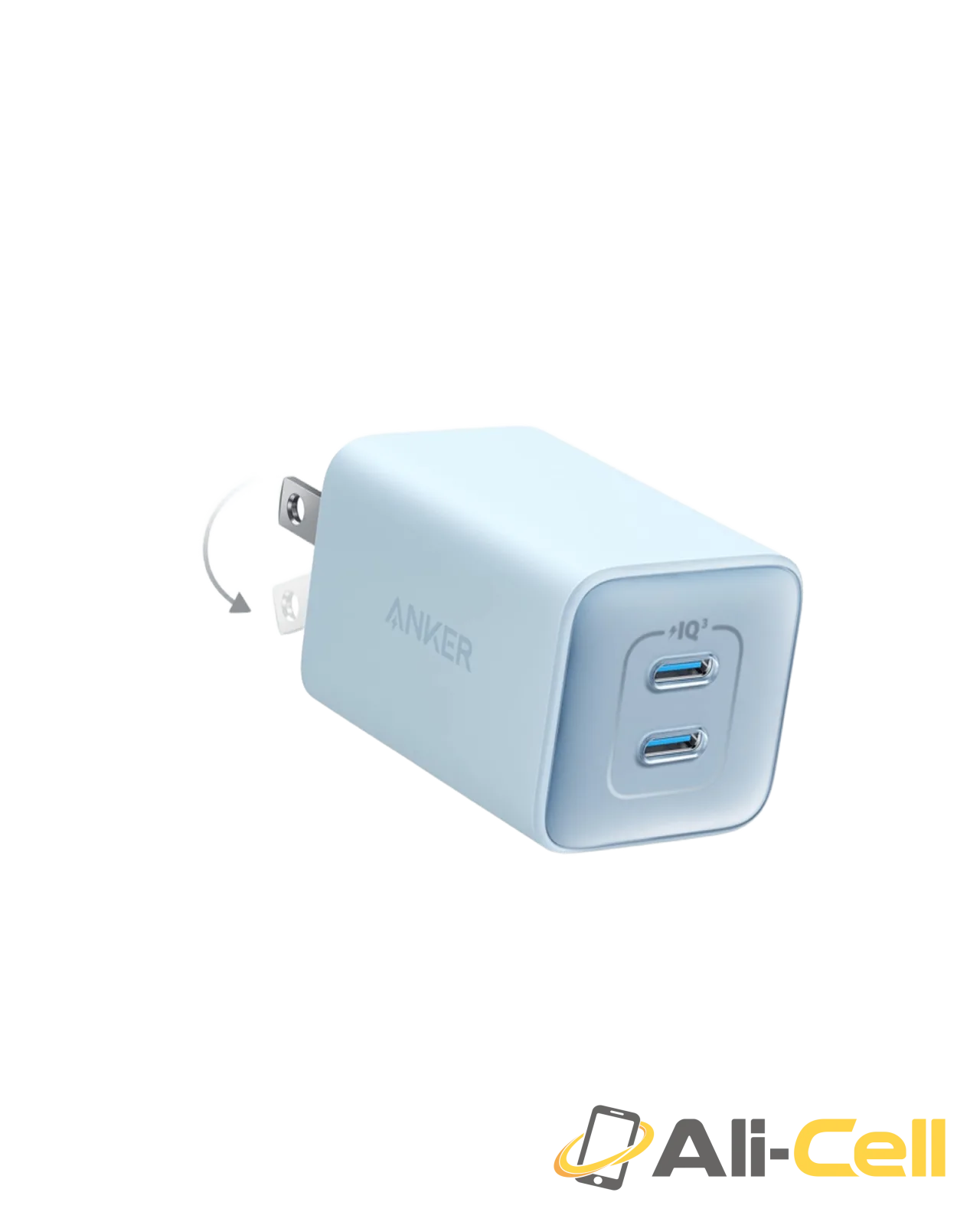 Anker 523 Charger (Nano 3, 47W) (Misty Blue)