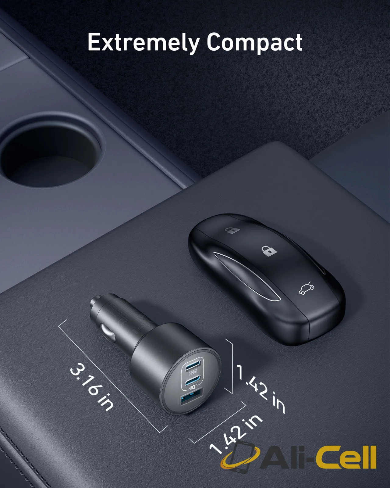 Anker Nano Car Charger (167.5W, 3 Ports) — 5
