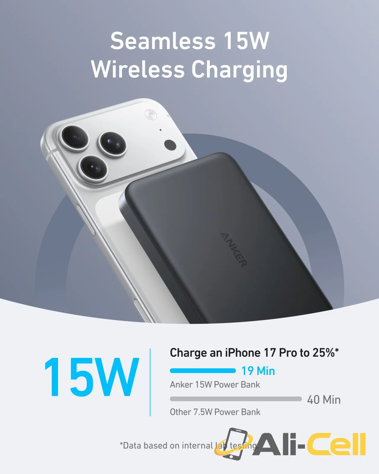 Anker MagGo Power Bank (10K, Slim) (Black Stone) — 3