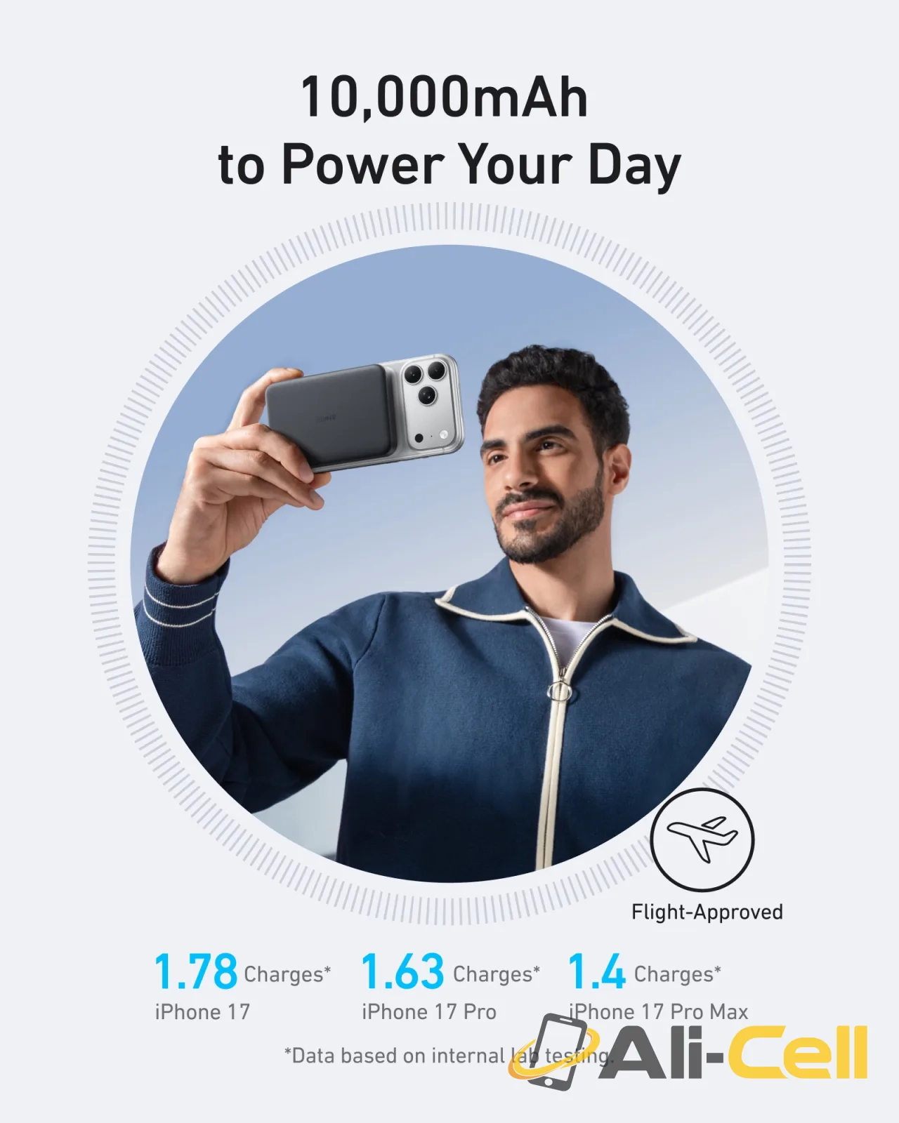 Anker MagGo Power Bank (10K, Slim) (Teal Oasis) — 6