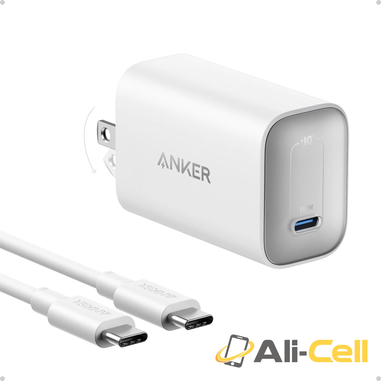 Anker Nano Charger (100W) with USB-C Cable (Black Stone) — 7