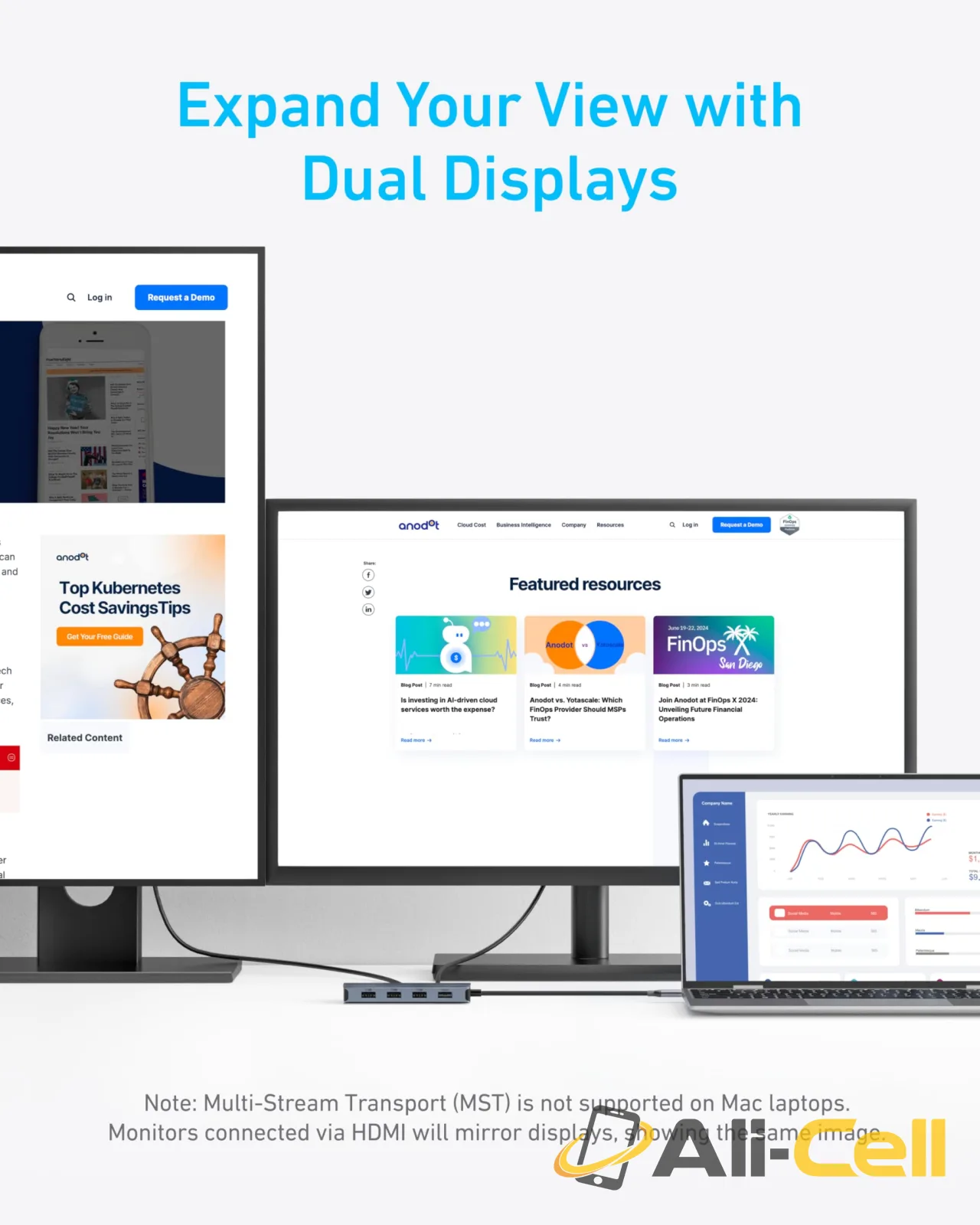 Refurbished Anker USB-C Hub (7-in-1, Dual Display) — 3