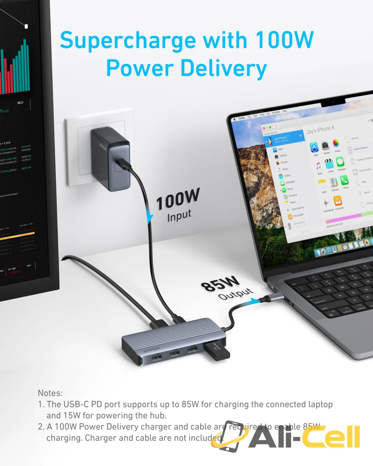 Refurbished Anker USB-C Hub (7-in-1, Dual Display) — 4