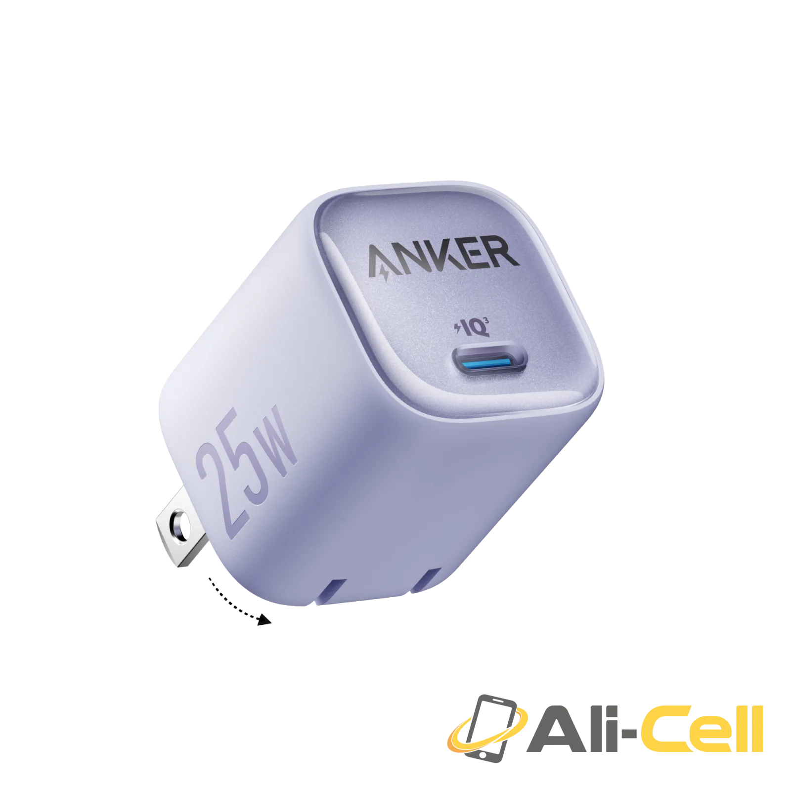 Anker Charger (25W, Compact) (Light Purple)