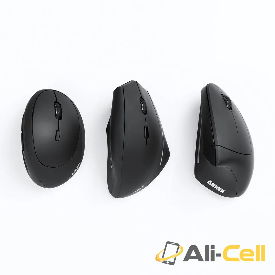 Refurbished Anker Ergonomic Optical USB Wired Vertical Mouse — 4