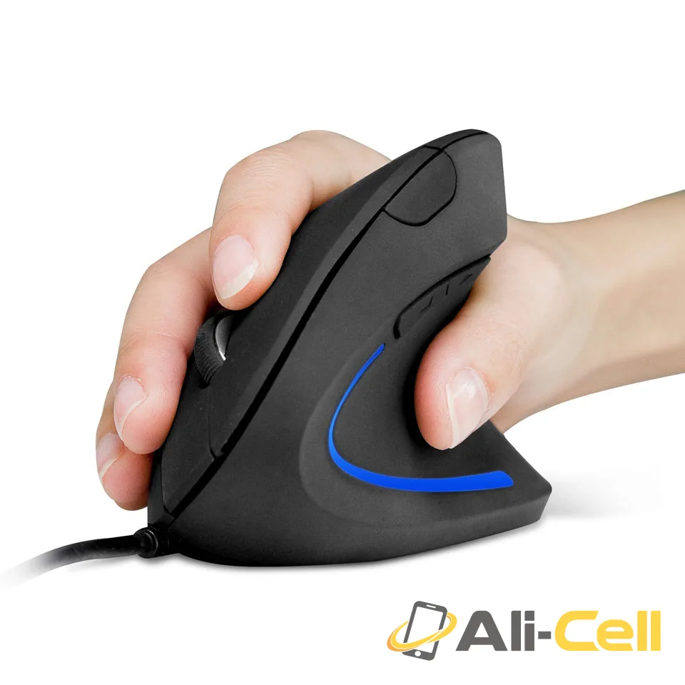Refurbished Anker Ergonomic Optical USB Wired Vertical Mouse — 5