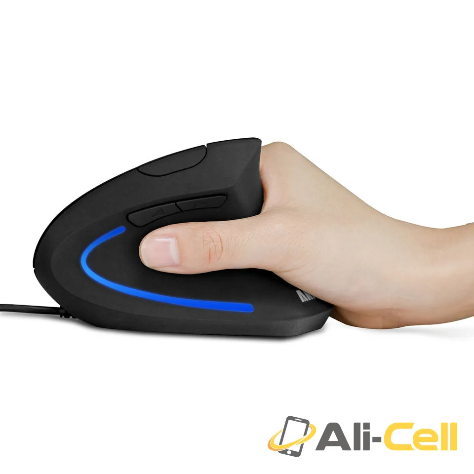 Refurbished Anker Ergonomic Optical USB Wired Vertical Mouse — 6