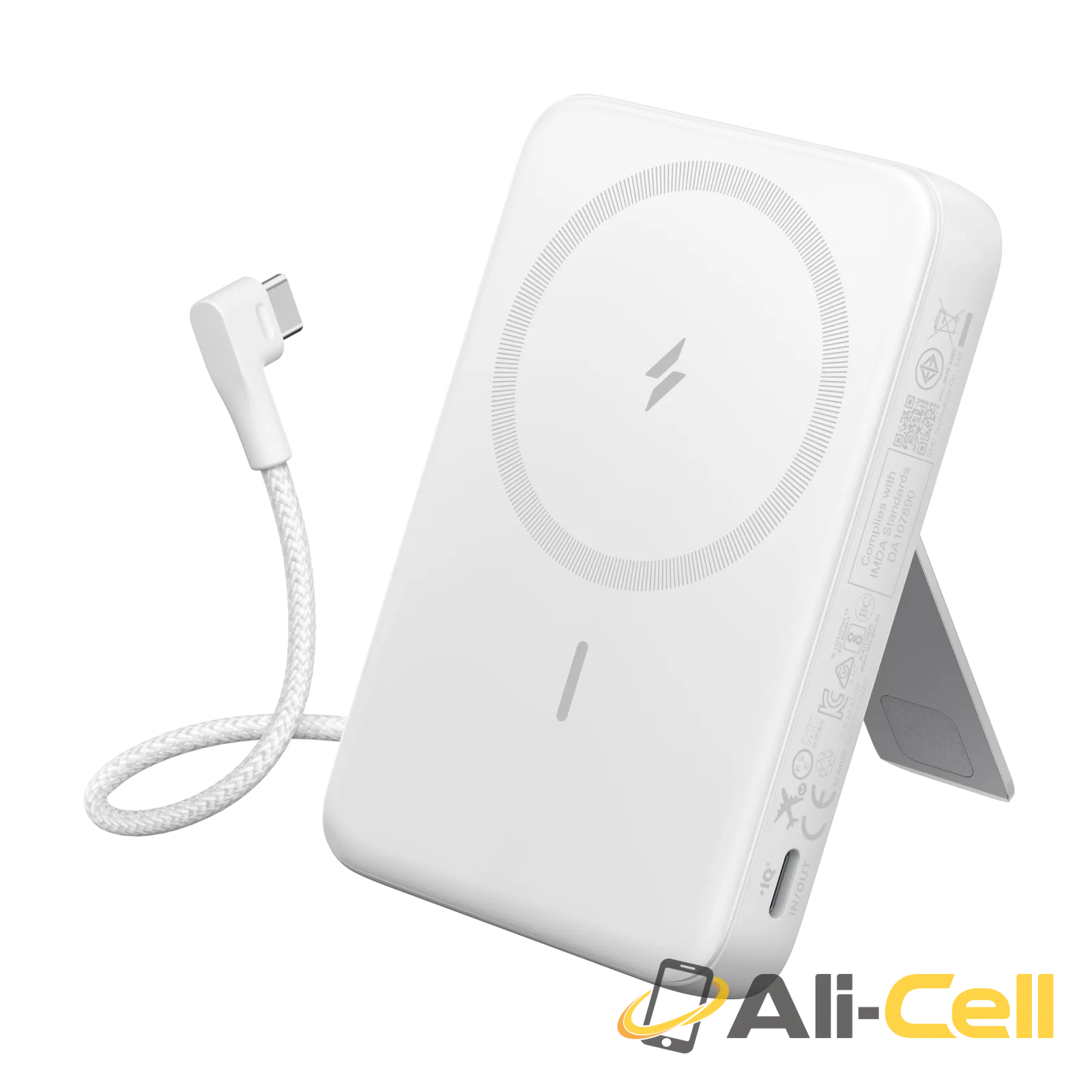 Anker Zolo Magnetic Power Bank (10K, 30W, Built-in USB-C Cable) (Black) — 7