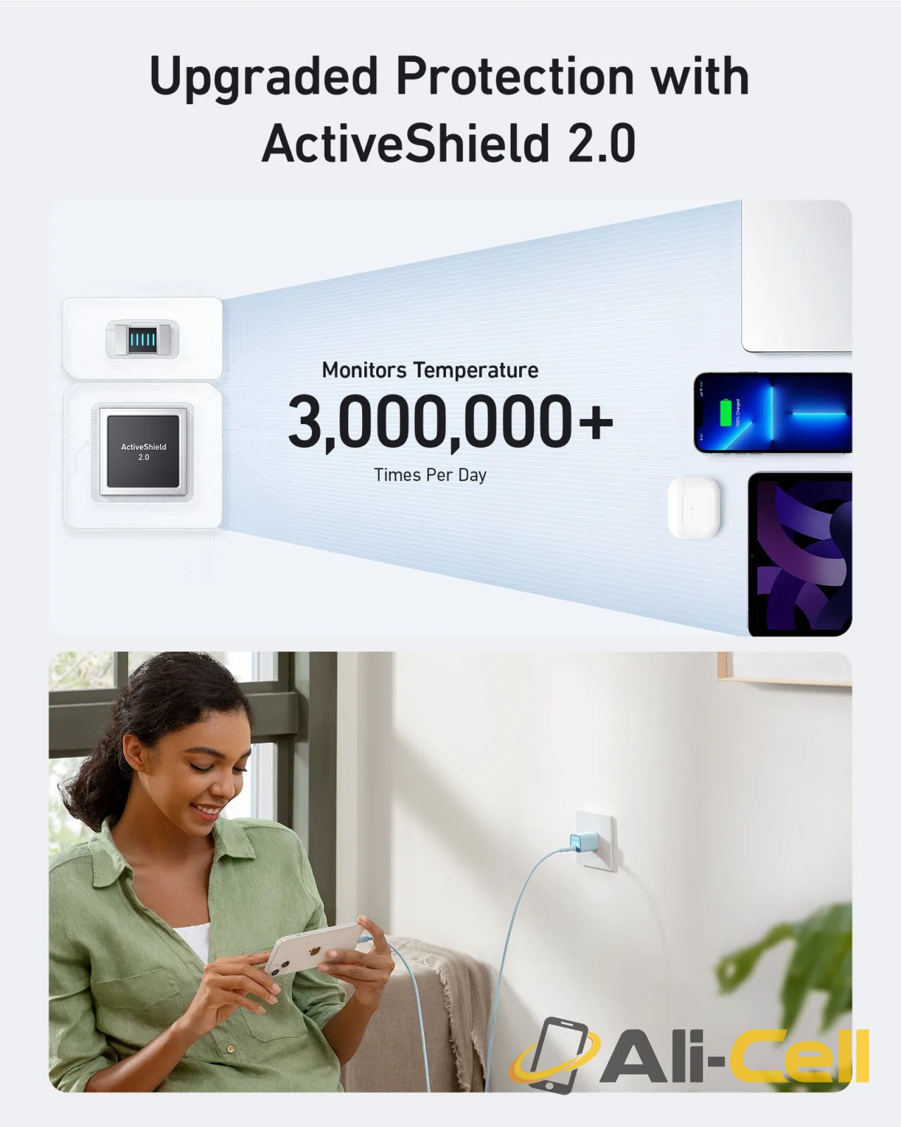 Anker Nano Charger (30W, 2-Pack) (Aurora White Charger * 2) — 7