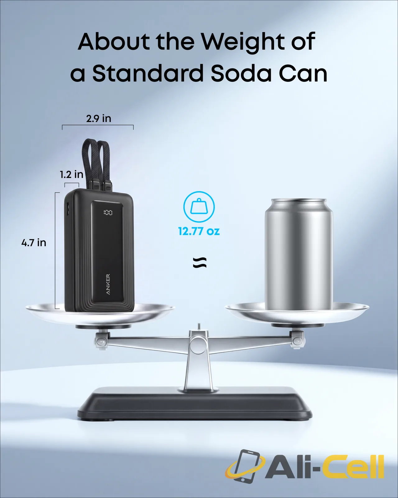 Anker Zolo Power Bank (20K, Built-In USB-C and Lightning Cable) — 8