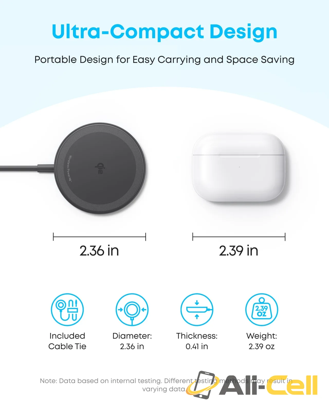 Anker Zolo Magnetic Wireless Charger (2-Pack) (Shell White) — 7