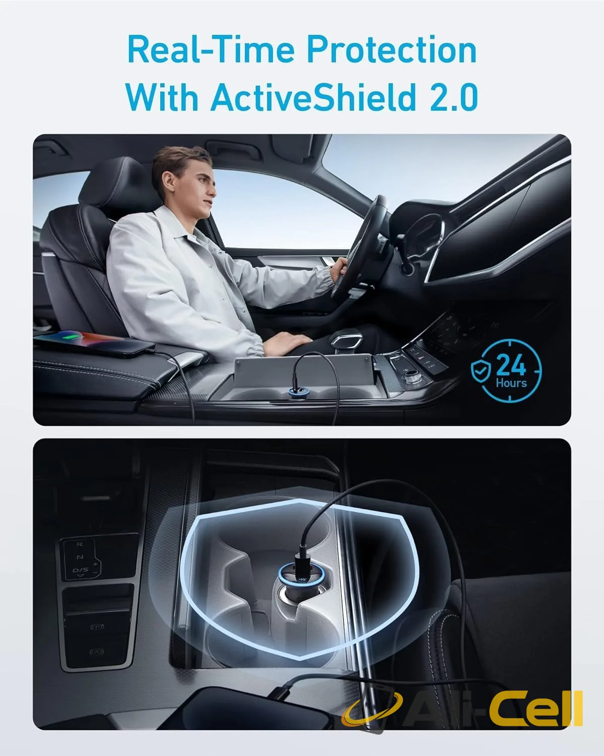 Anker 323 Car Charger (52.5 W) — 4