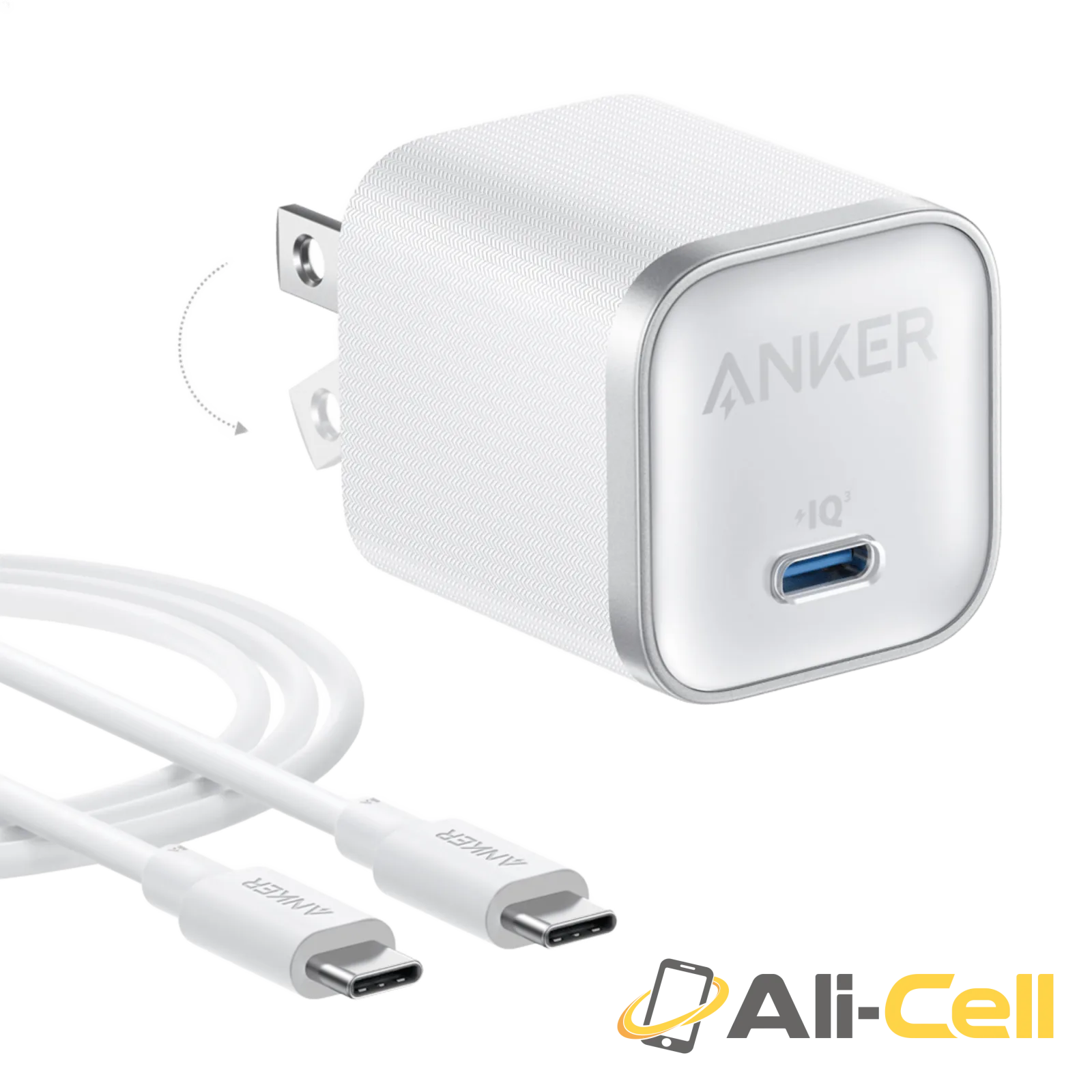 Anker Nano Charger (45W) with USB-C to USB-C Cable (Black) — 7