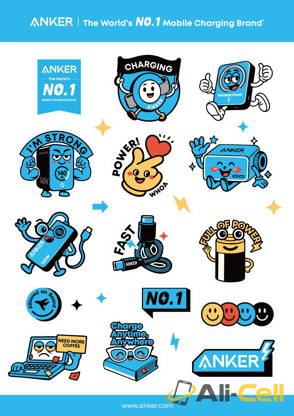 Anker Original Sticker