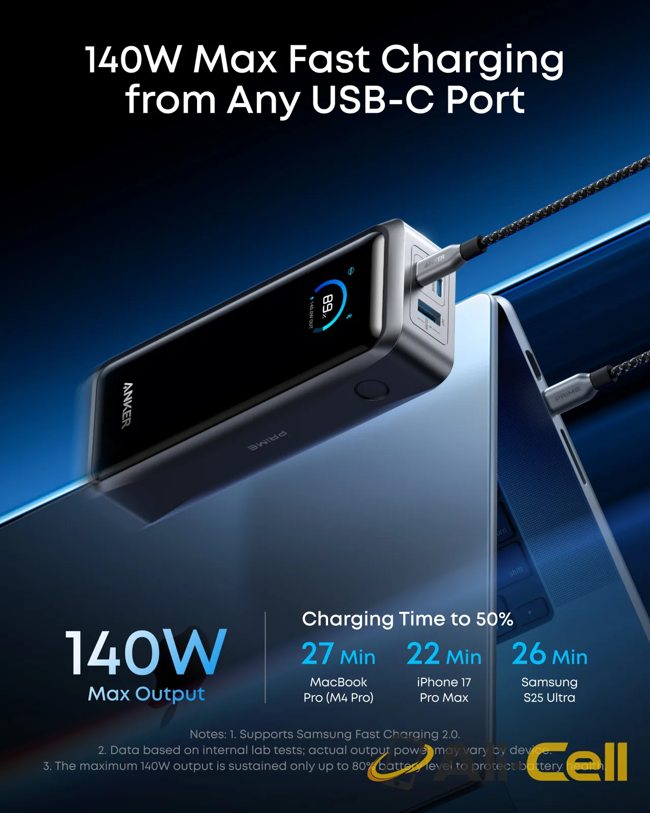 Anker Prime Power Bank (26K, 300W) (Power Bank + Charging Base) — 4