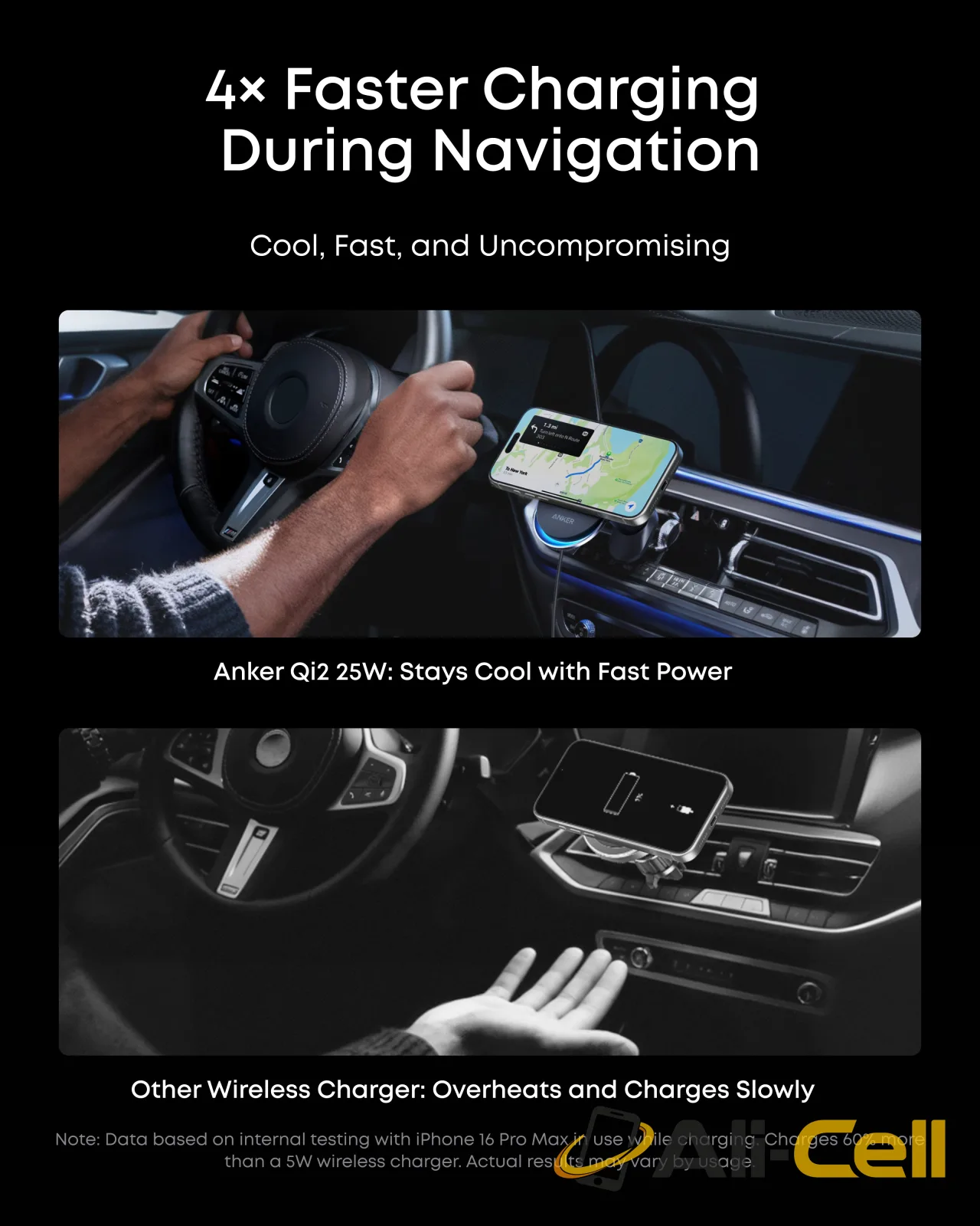 Anker Prime Wireless Car Charger (MagGo, AirCool, Pad) — 5