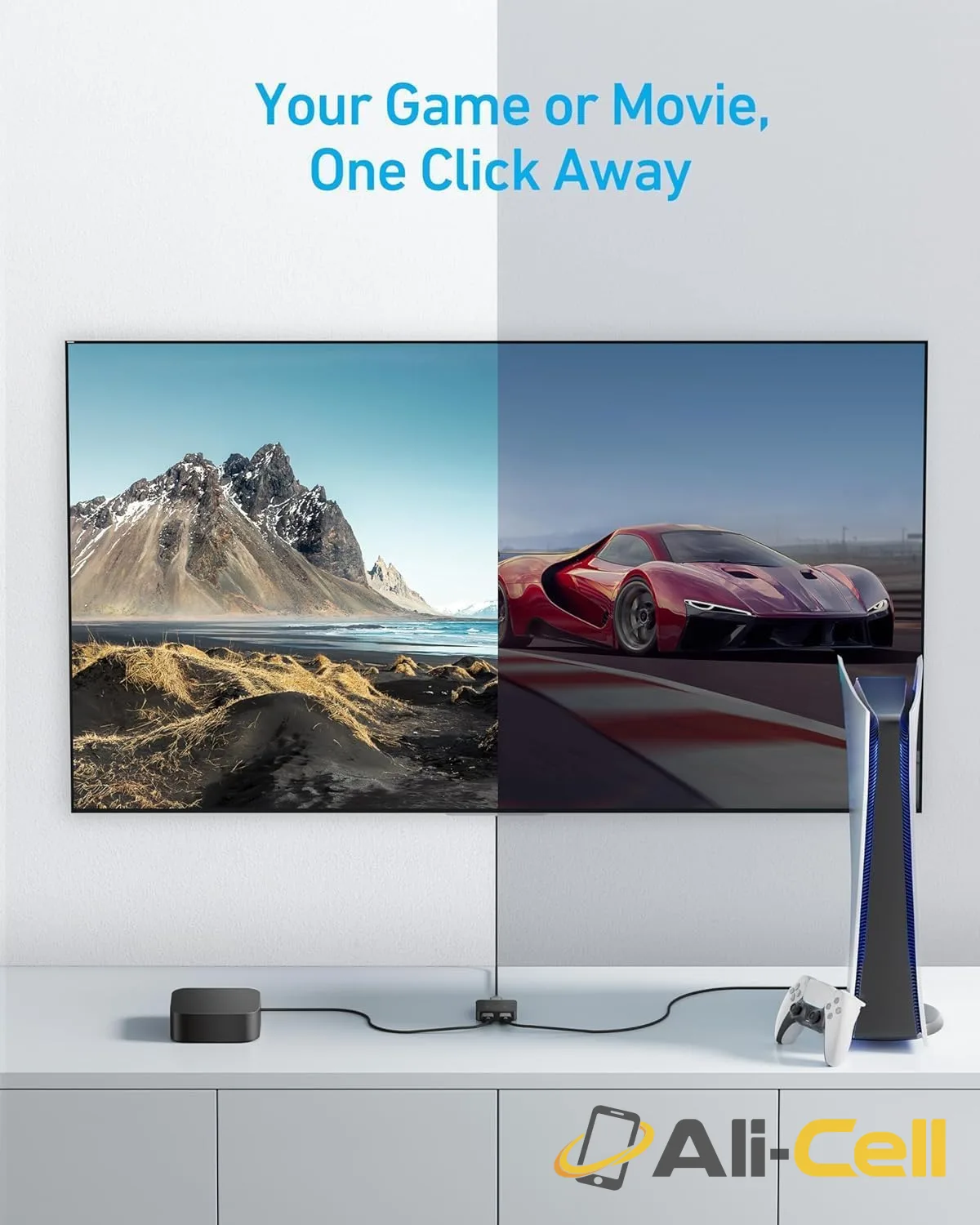 Anker HDMI Switch (2 in 1 Out, 4K HDMI) — 3