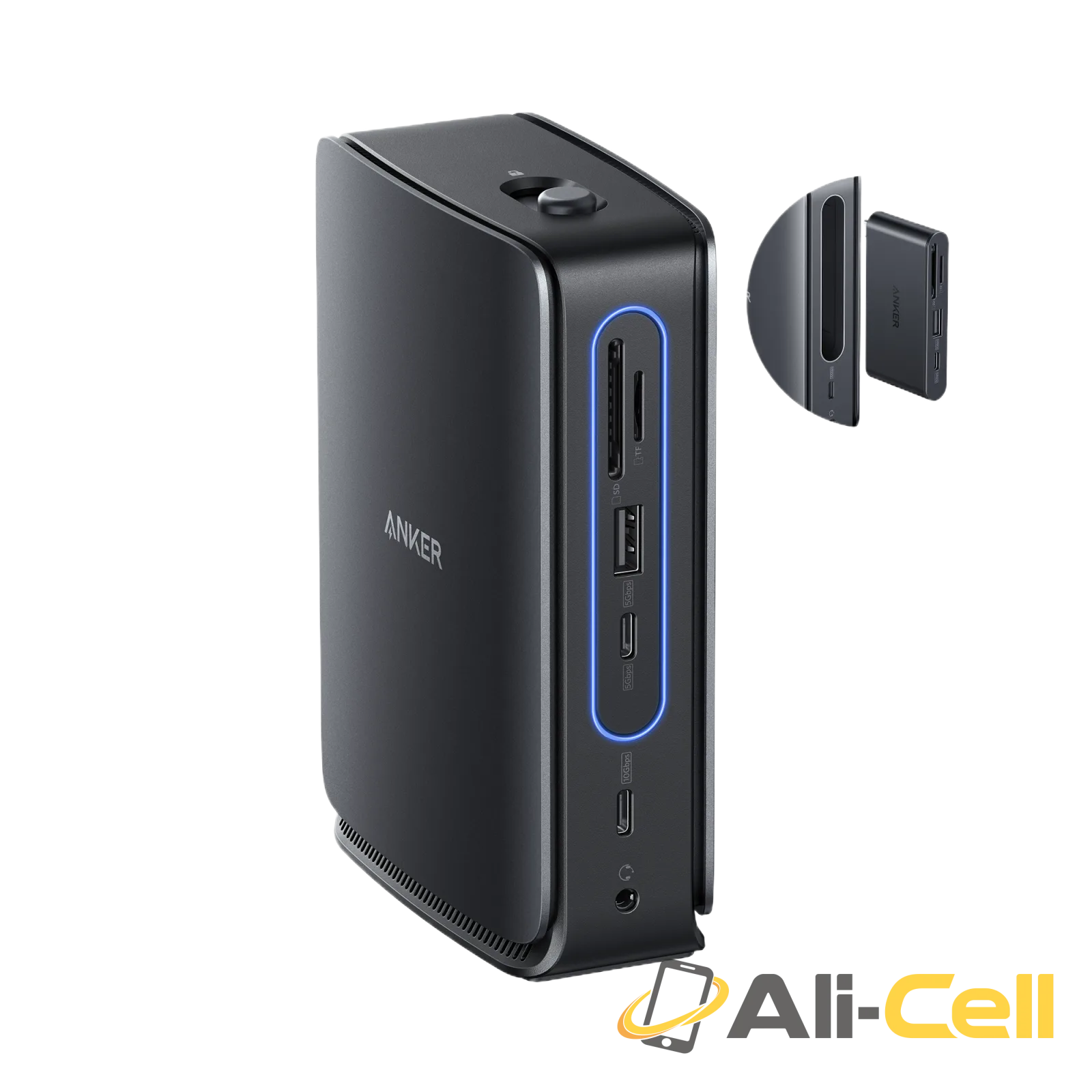 Anker Nano Docking Station (13-in-1, Triple Display, Built-In Removable Hub)