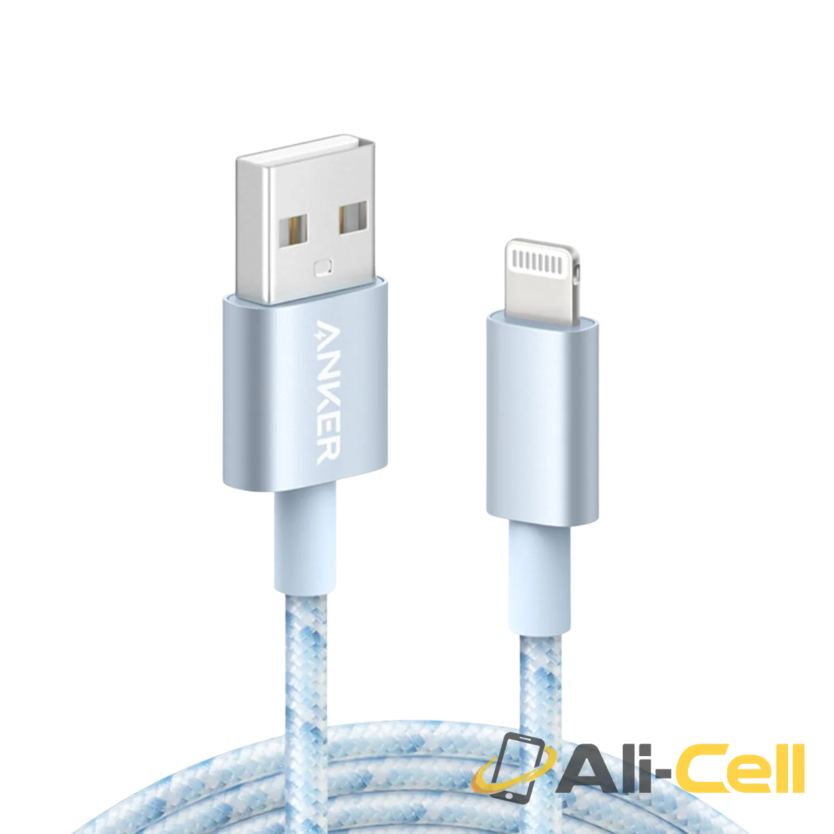 Anker 331 USB-A to Lightning Cable (1.8m Nylon), MFi Certified (Black / 3.3 ft) — 8