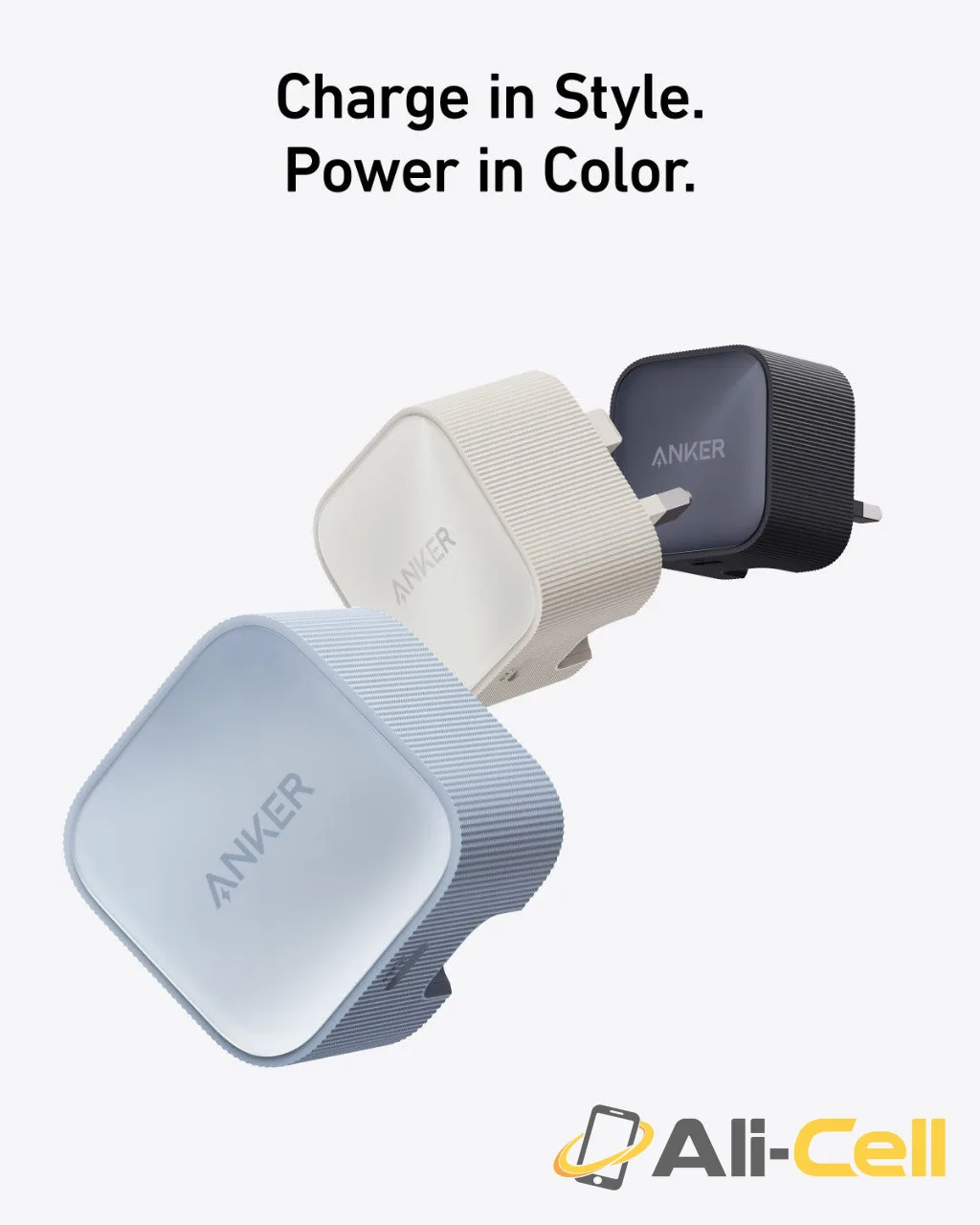 Anker Nano USB-C Wall Charger (30W) (Ice Lake Blue) — 7