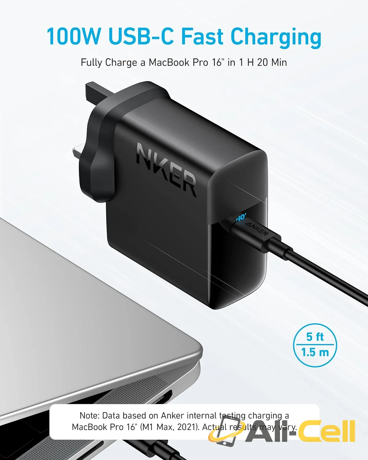Anker 317 Charger (100W Max) — 2