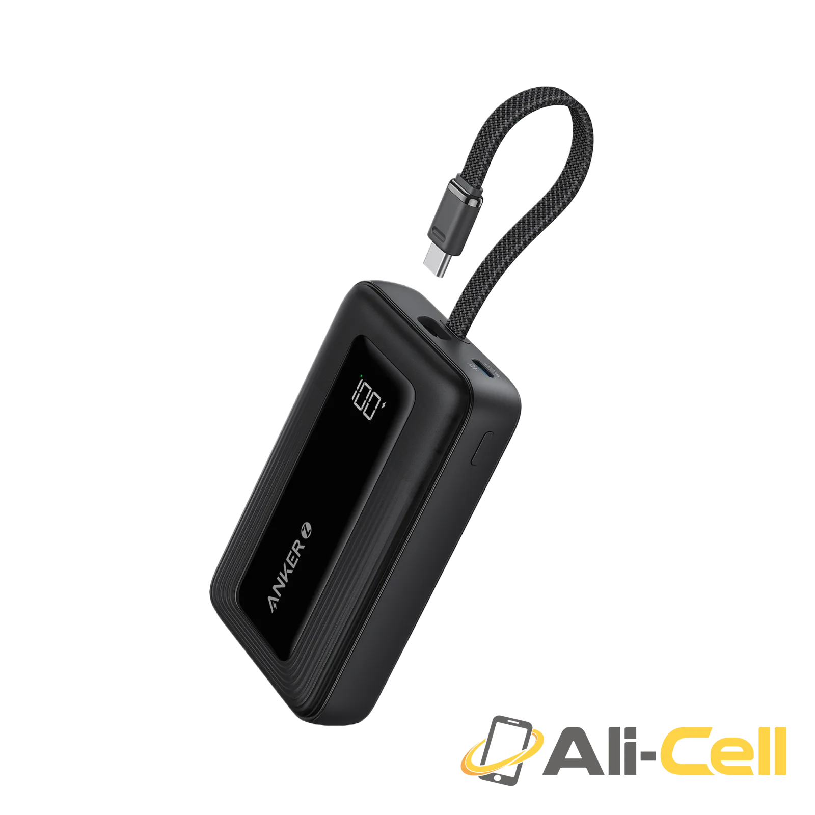 Anker Zolo Power Bank (20K, 30W, Built-In USB-C Cable)