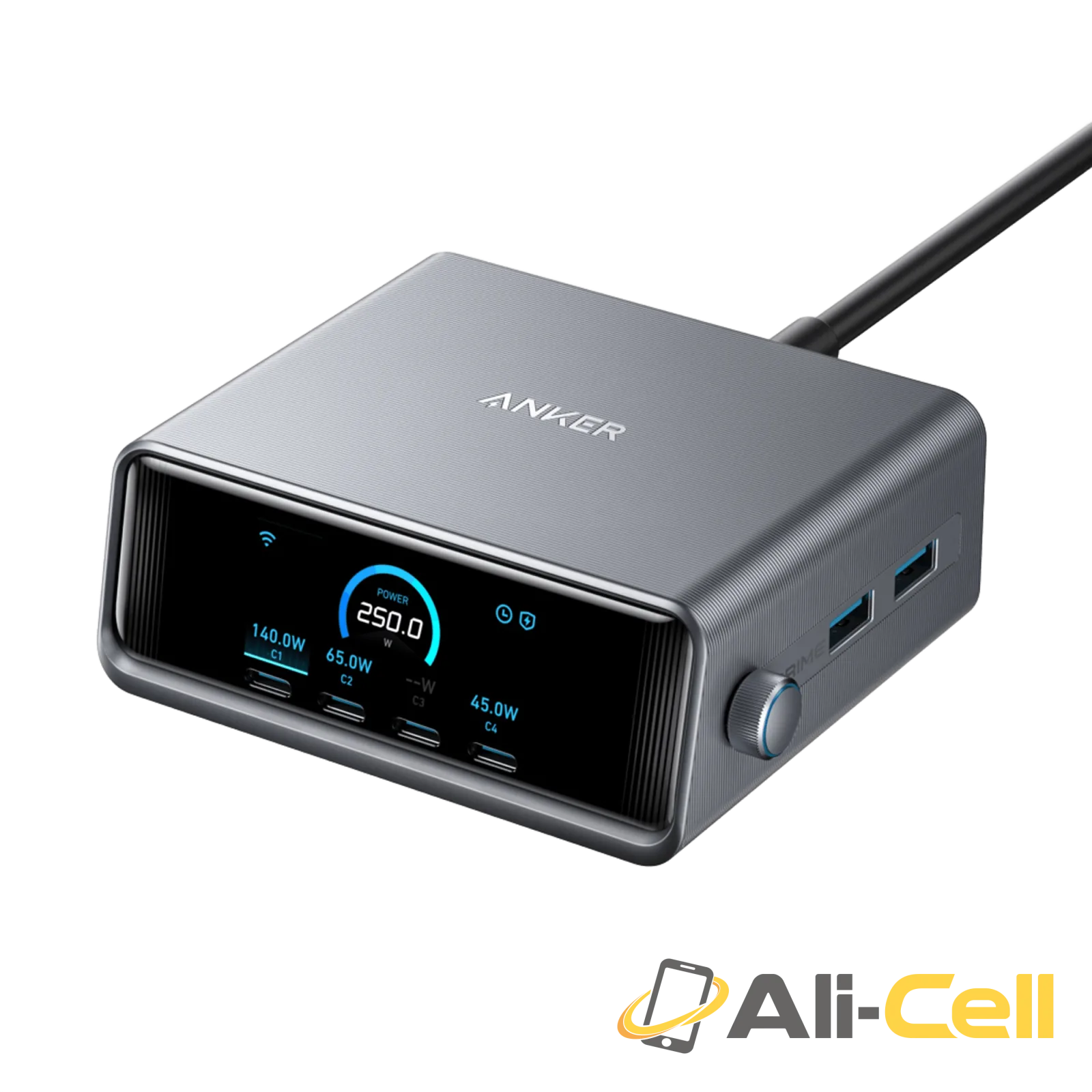 Anker Prime Charger (250W, 6 Ports, GaNPrime)