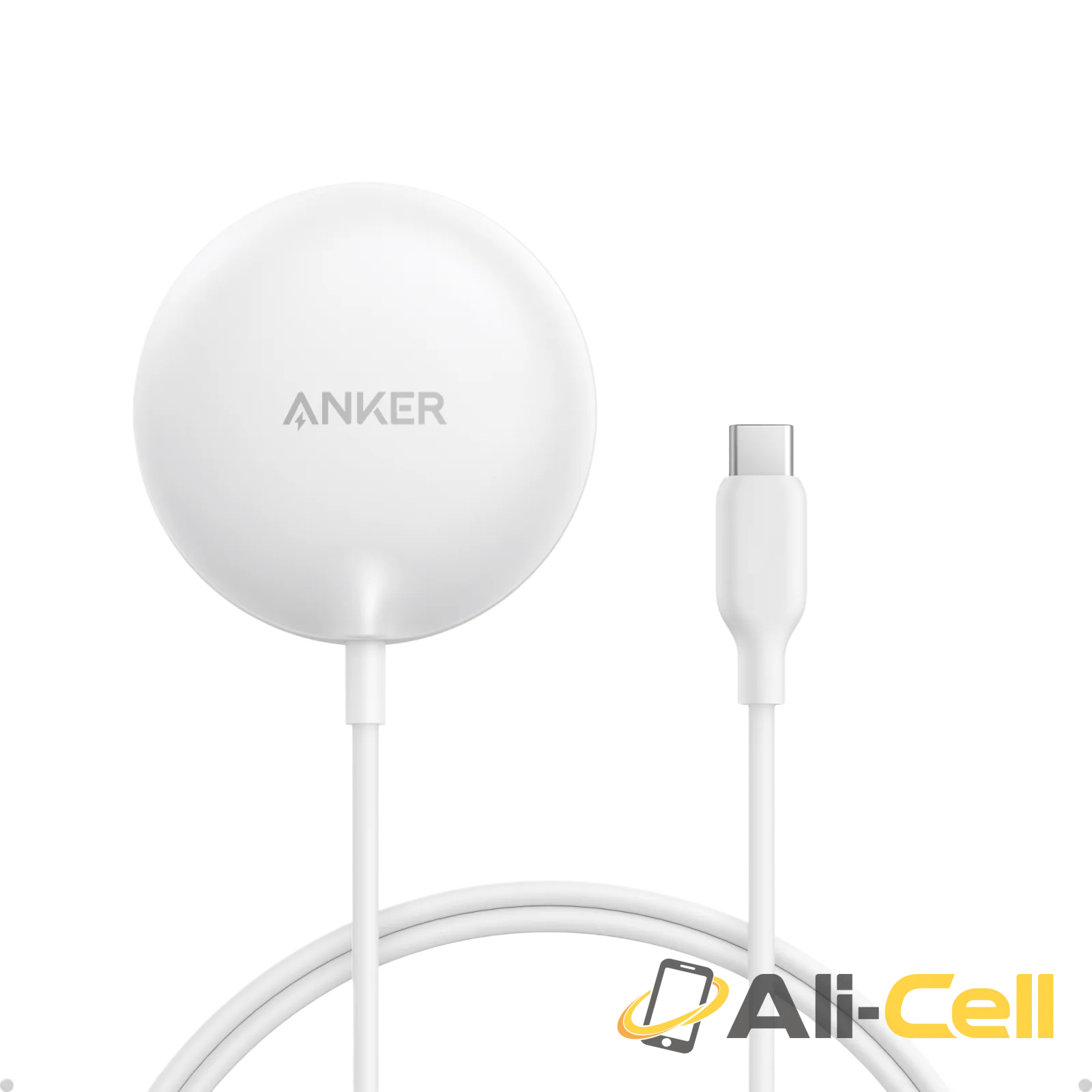 Anker Zolo MagSafe-Compatible Wireless Charging Pad (Aurora White)