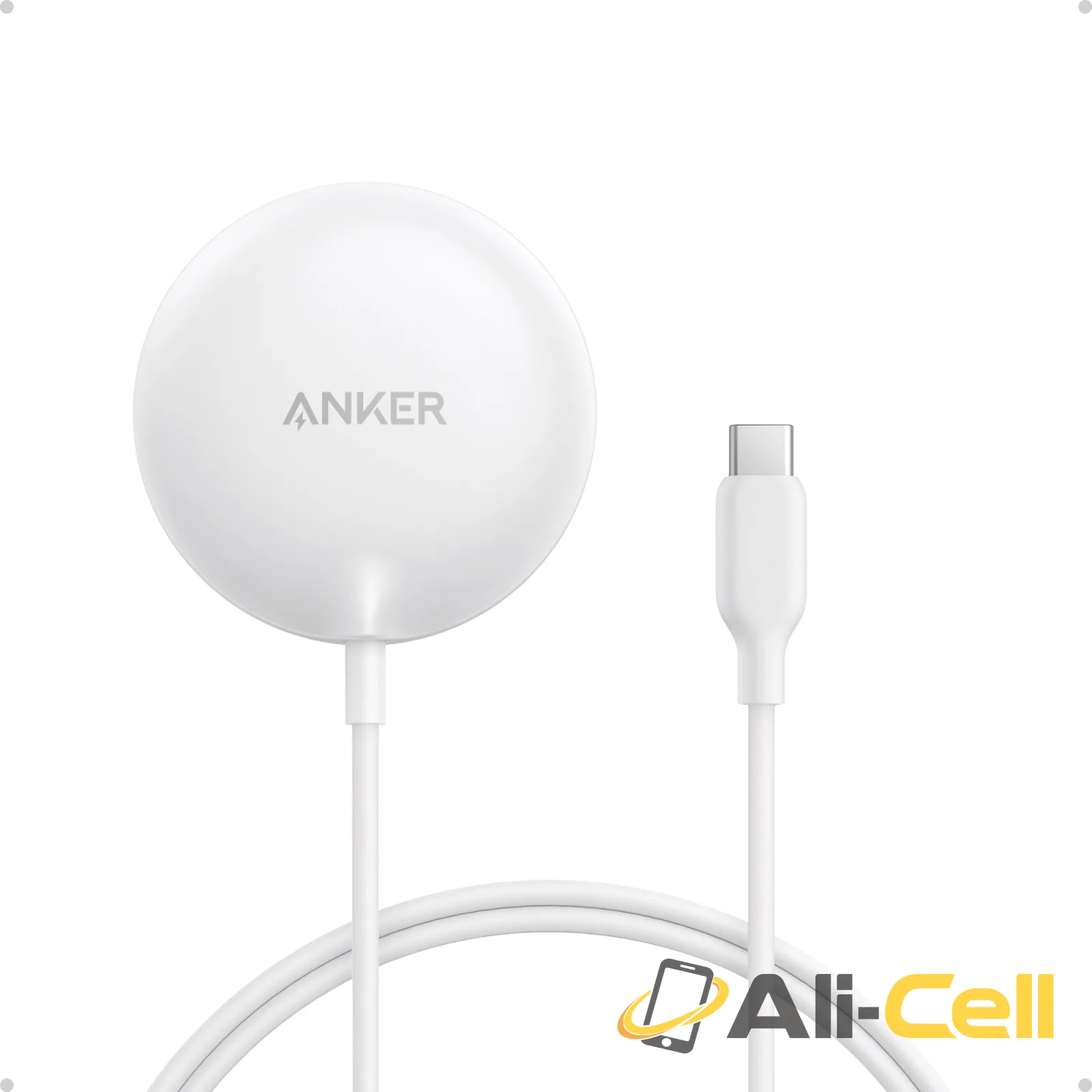 Anker Zolo MagSafe-Compatible Wireless Charging Pad (Aurora White) — 8