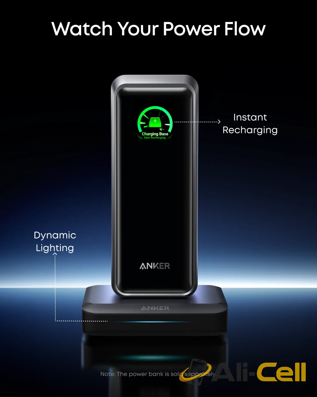 Anker Prime Charging Base (150W, 3 Ports) — 2