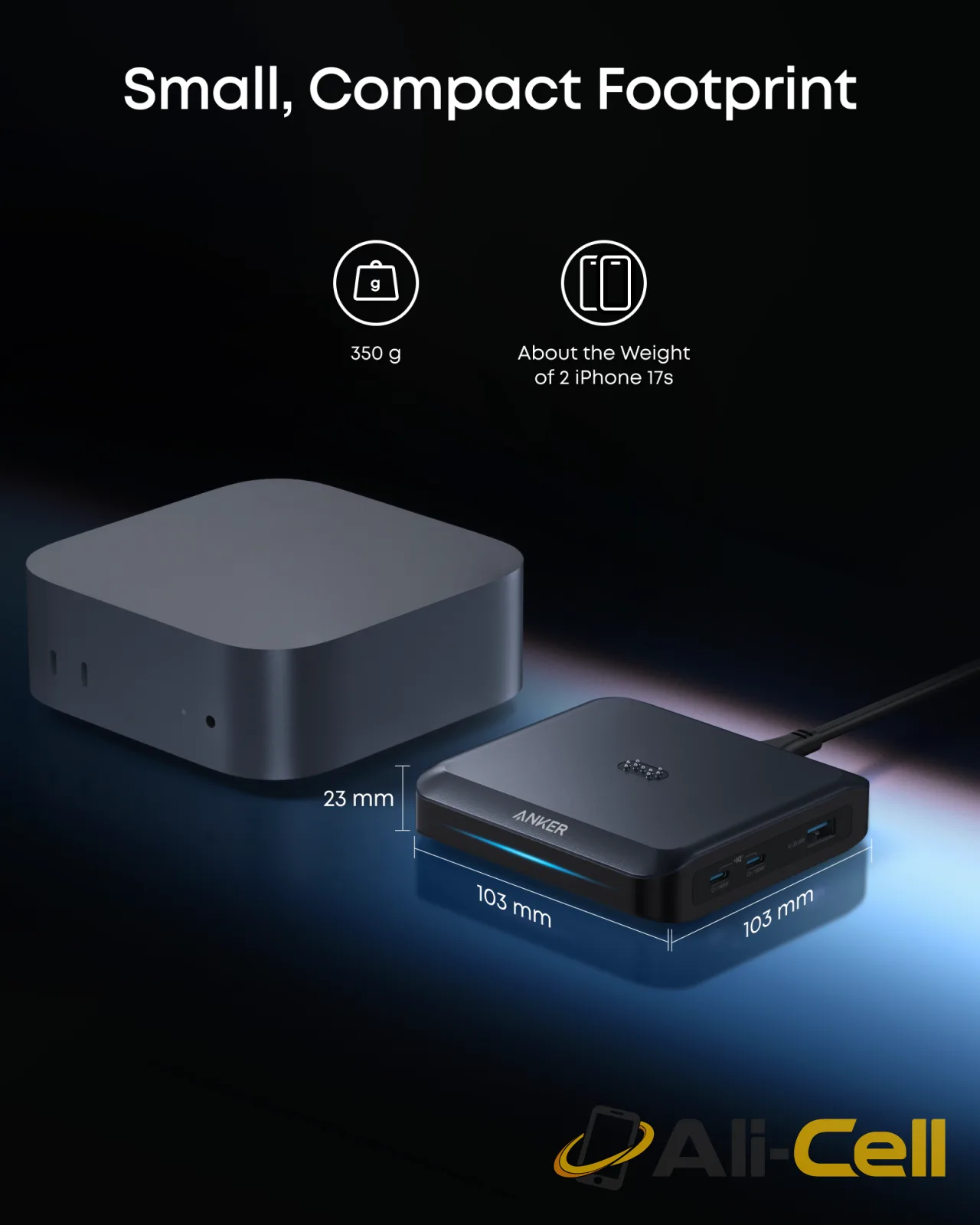 Anker Prime Charging Base (150W, 3 Ports) — 3