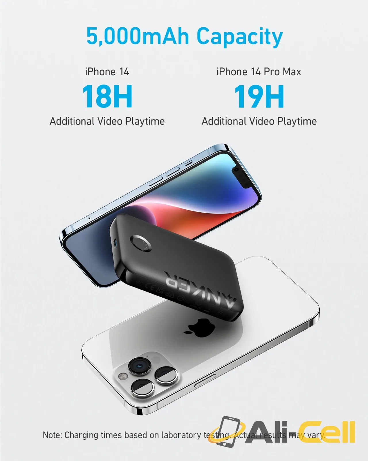 Anker 321 MagGo Battery (PowerCore Magnetic 5K) — 2