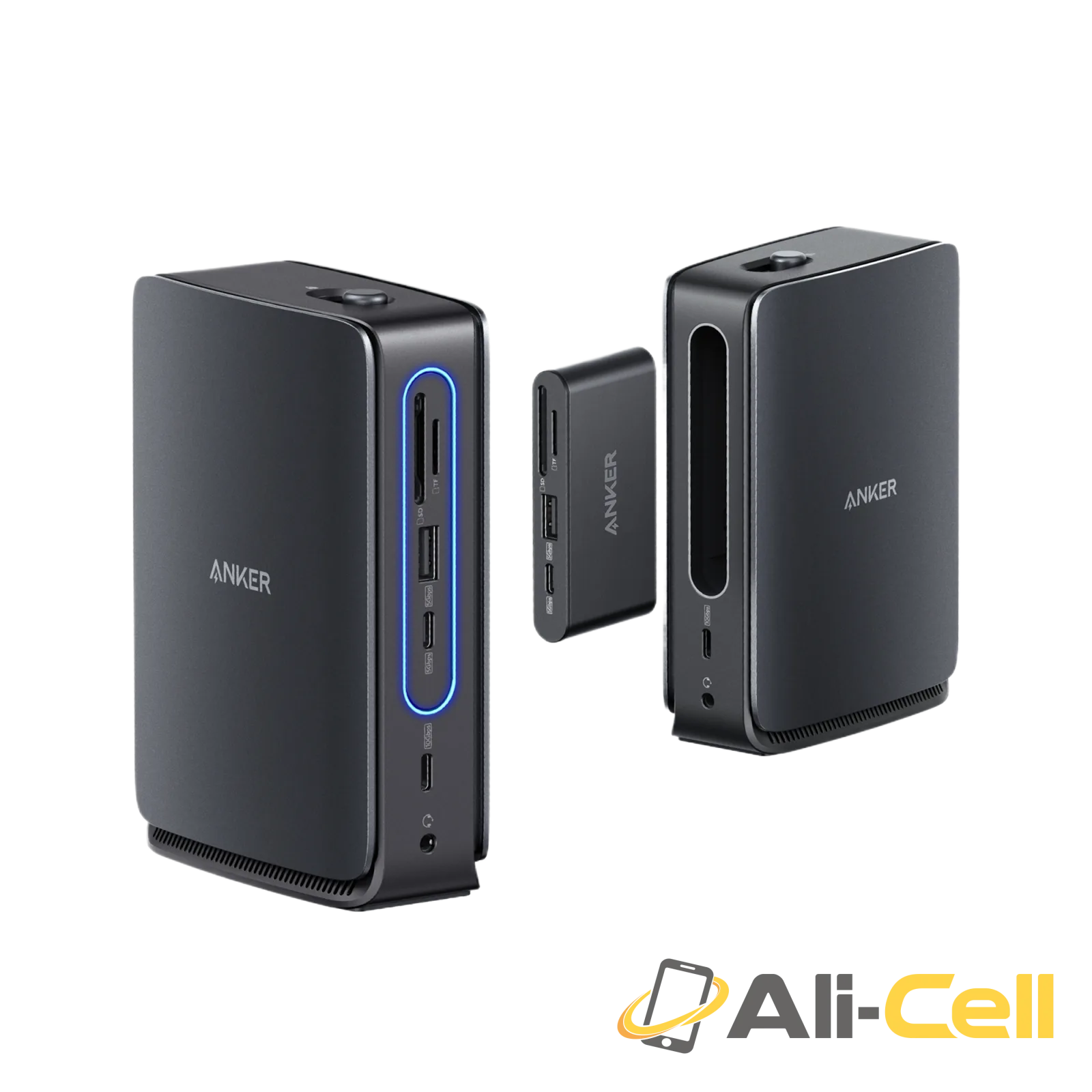 Anker Nano Docking Station (13-in-1, Triple Display, Built-In Removable Hub)