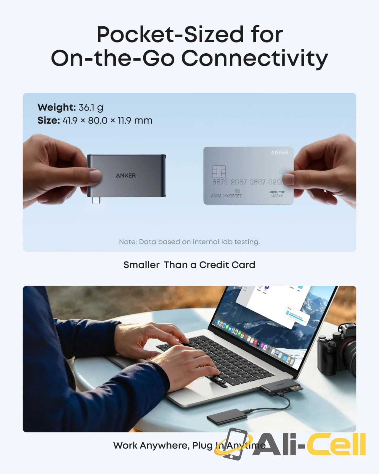 Anker Nano USB-C Hub (6-in-1, 5Gbps) — 6