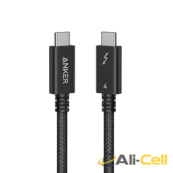 Anker Prime Thunderbolt 4 Cable USB C to USB C (3.3 ft, 40Gbps, 240W)