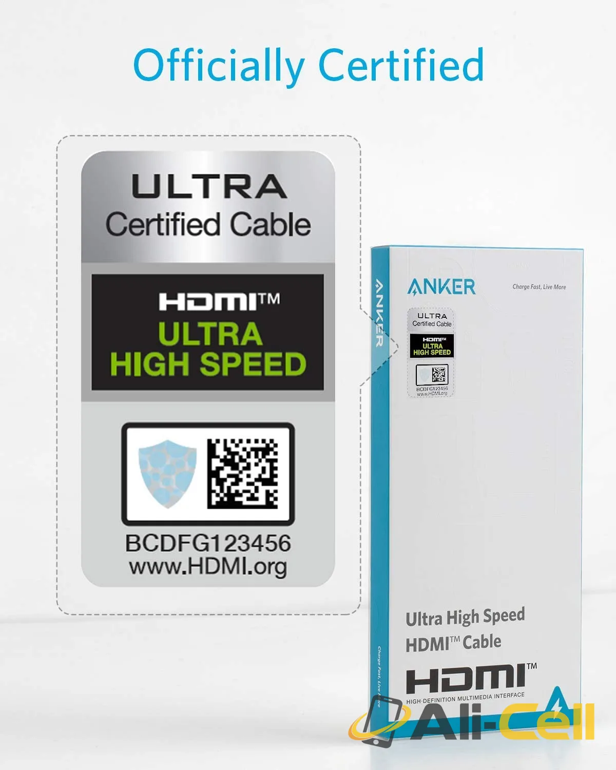 Anker 8K@60Hz HDMI Cable, Ultra High Speed 4K@120Hz 48Gbps 6.6 ft Ultra HD HDMI to HDMI Cord — 2