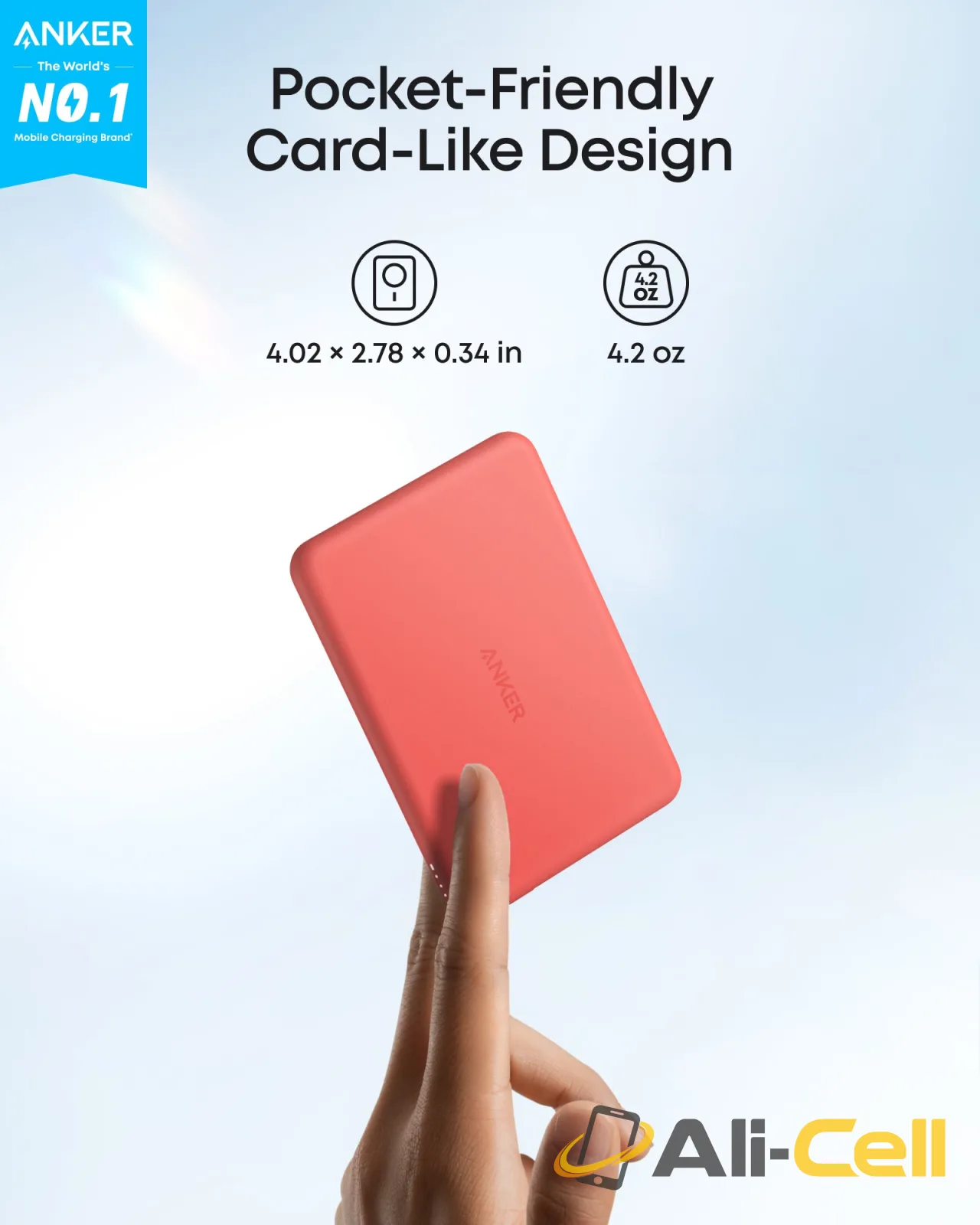 Anker MagGo Power Bank, Ultra-Slim 5,000mAh Magnetic Battery Pack — 2